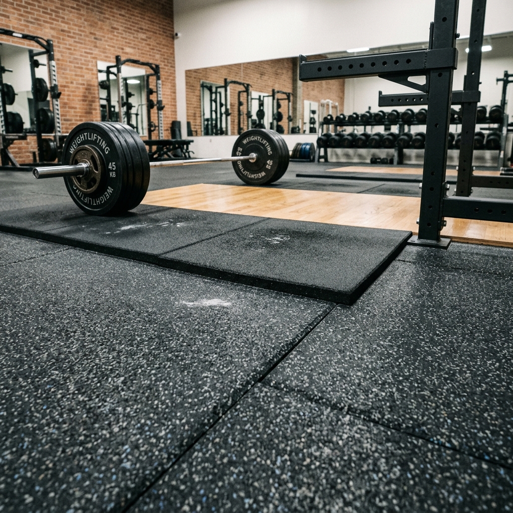 Durable Rubber Flooring Dubai