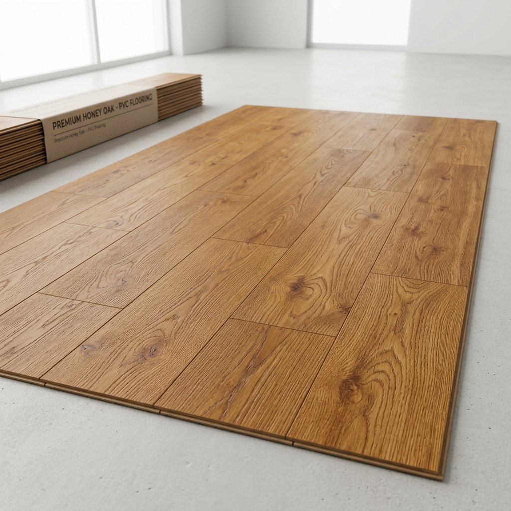 Modern PVC flooring in Dubai