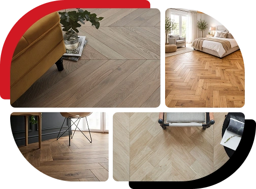 Premium Chevron Flooring Dubai