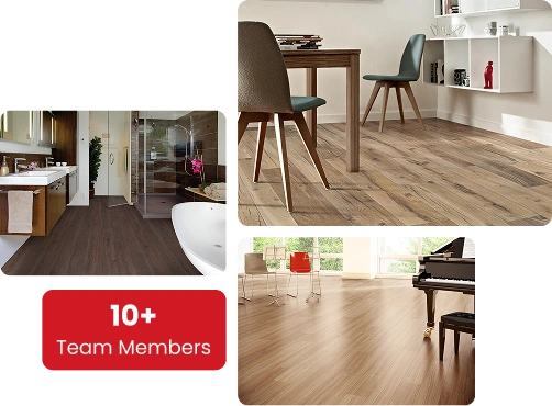Vinyl flooring in Dubai home interior