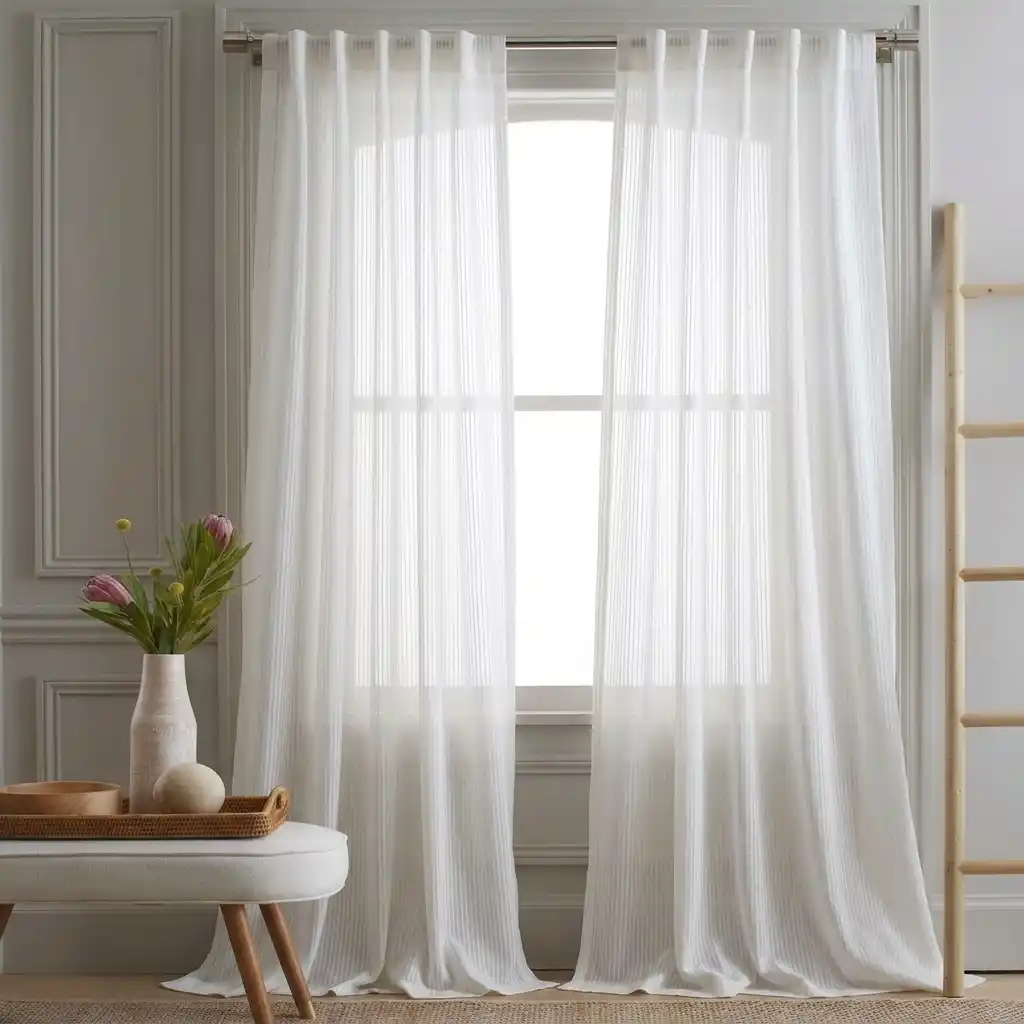 Soft White Drape