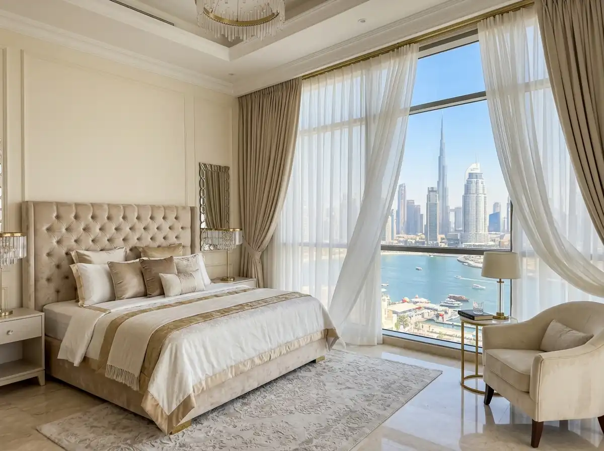 Premium Bedroom Curtains Dubai