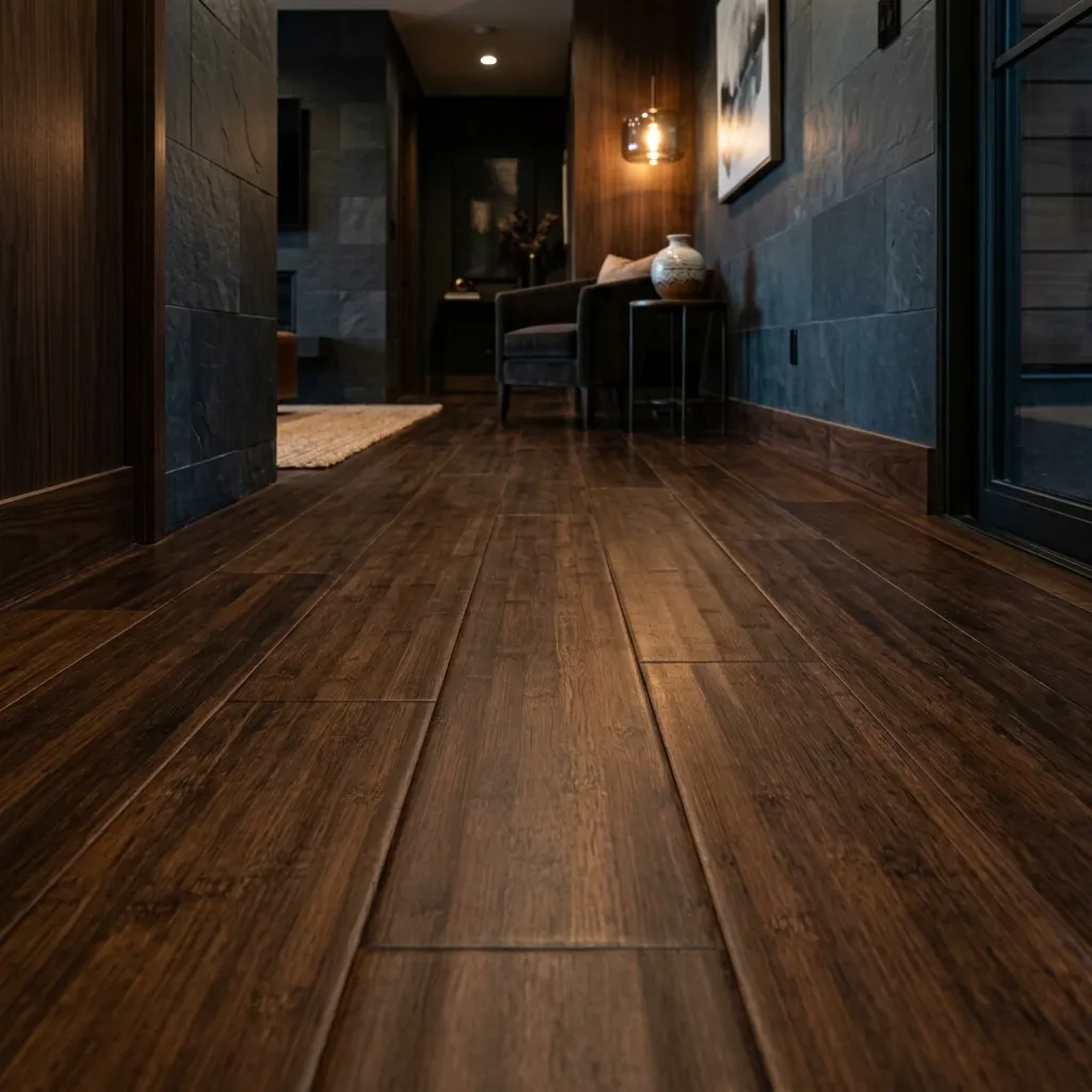 Carbonized Bamboo Flooring
