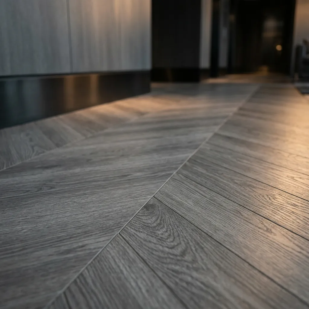 Chevron Commercial Flooring