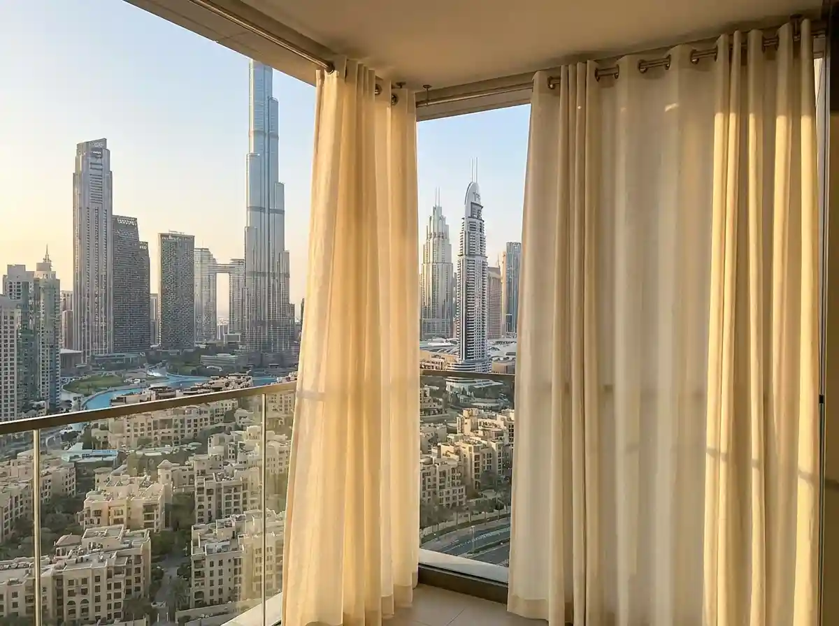Modern Eyelet Curtains Dubai