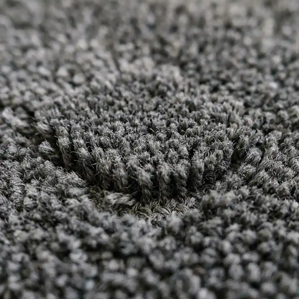 Cut pile carpet texture close-up