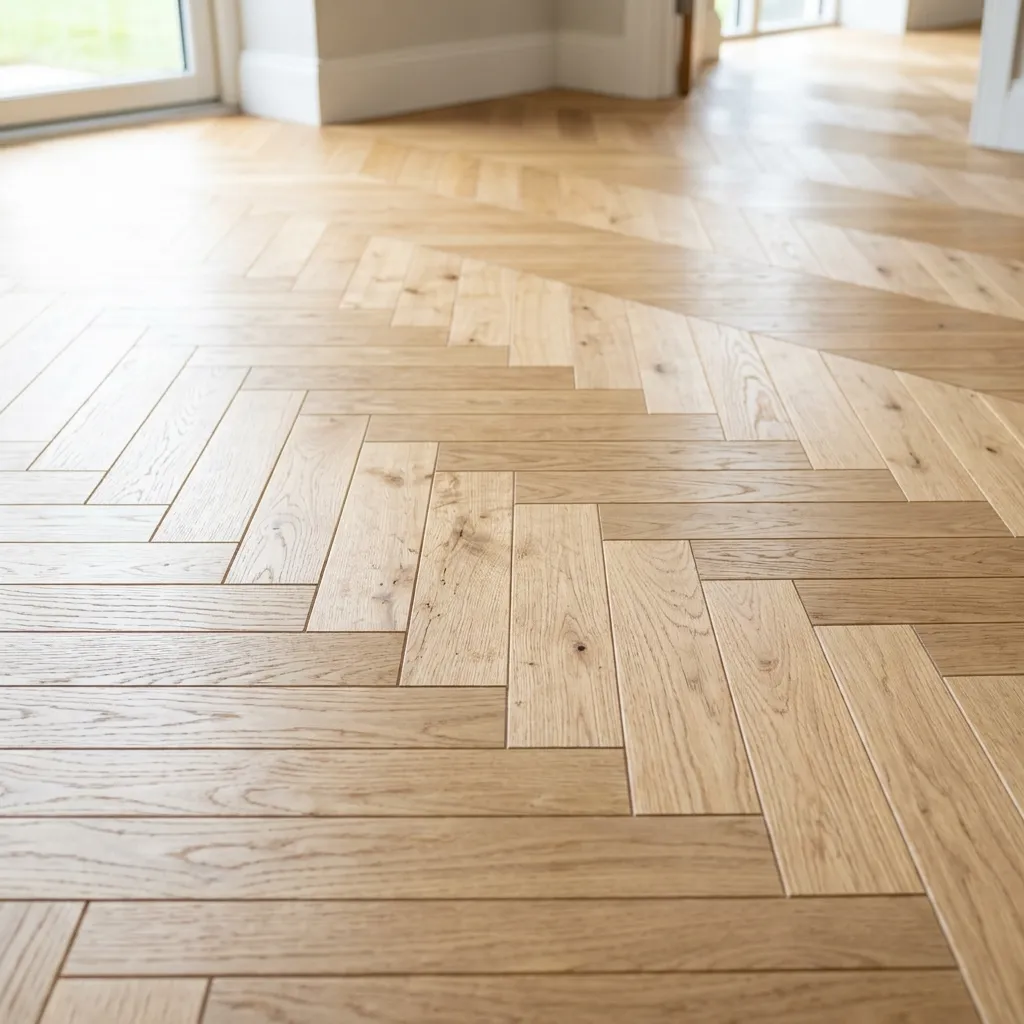 Premium Herringbone Flooring Dubai