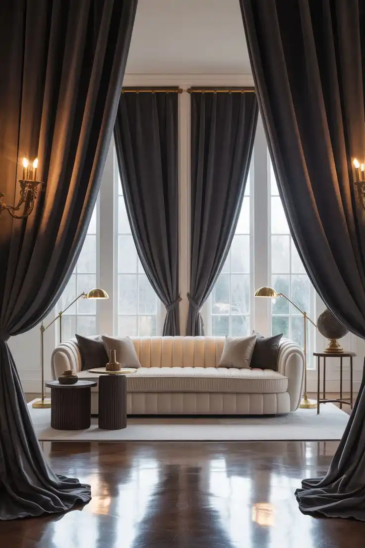 Modern Soundproof Curtains Dubai