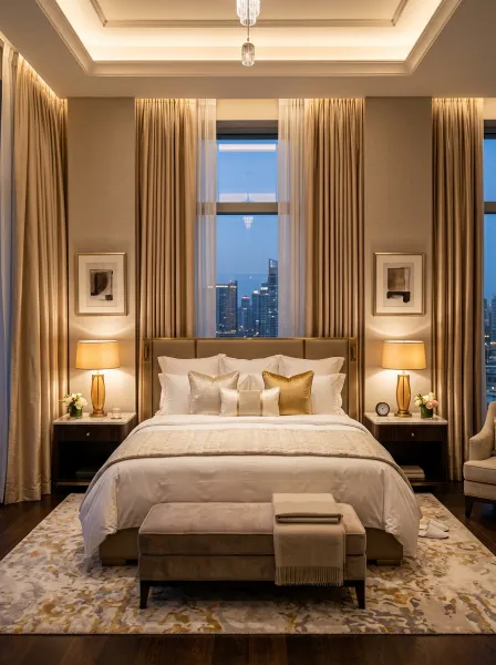 Luxury Bedroom Curtains