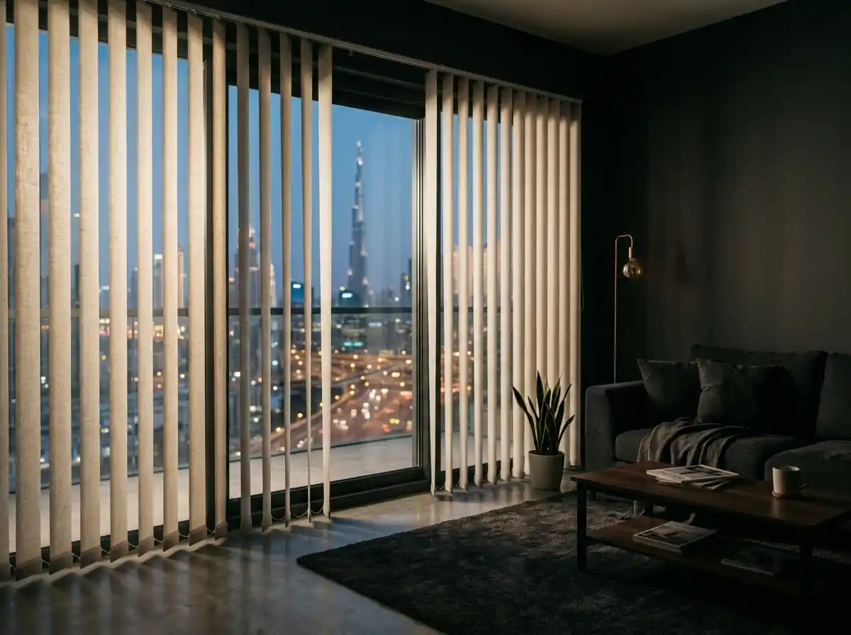Light Filtering Vertical Blinds Dubai