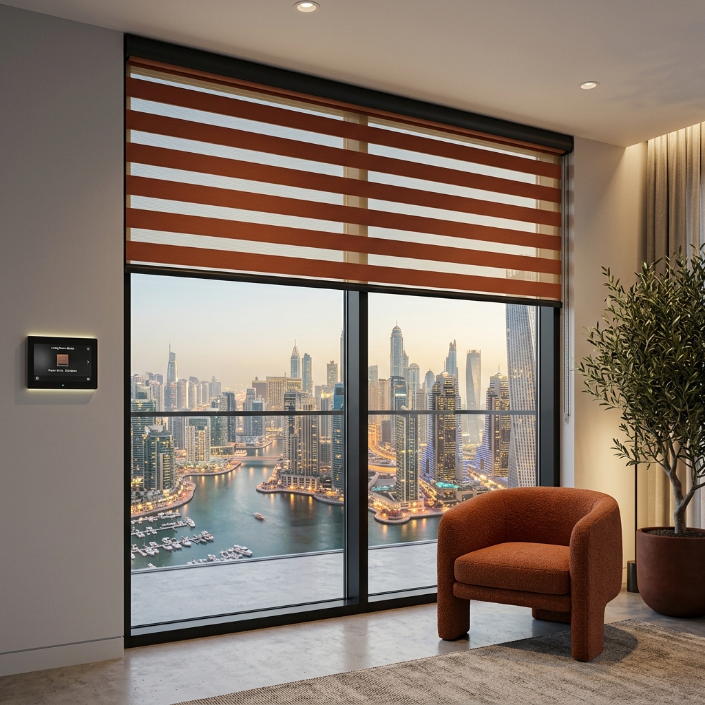 Zebra Motorized Blinds