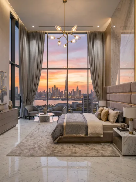 Quality Bedroom Curtains Dubai
