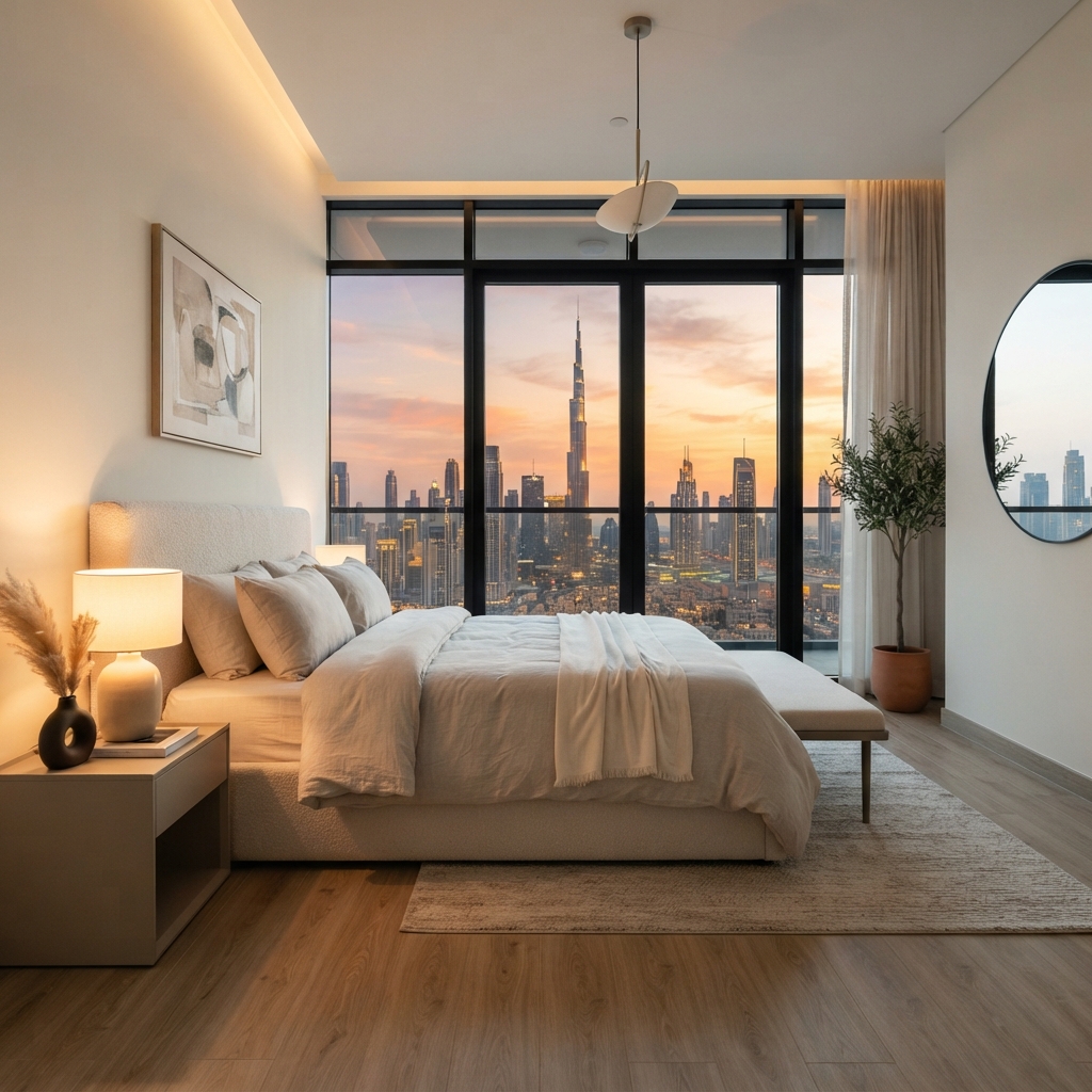 Bedroom LVT Flooring Dubai