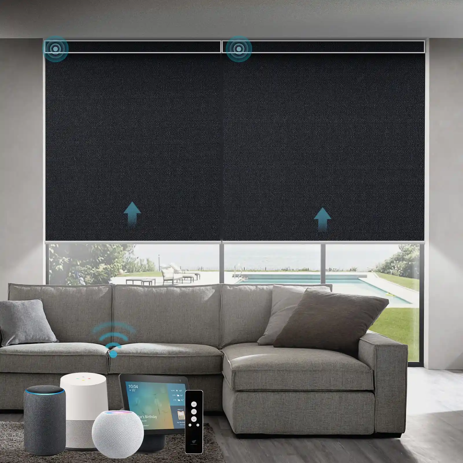 Motorized Blackout Blinds Dubai
