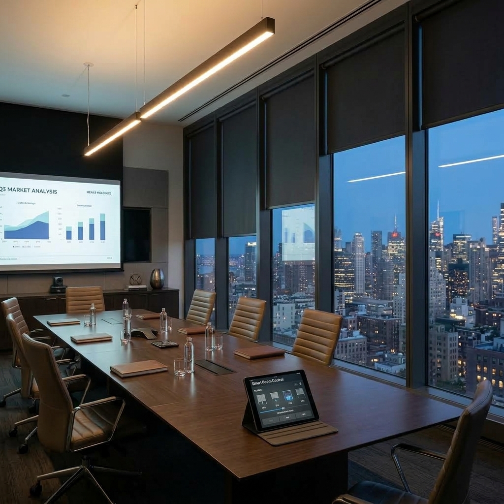 Motorized Blinds for Office