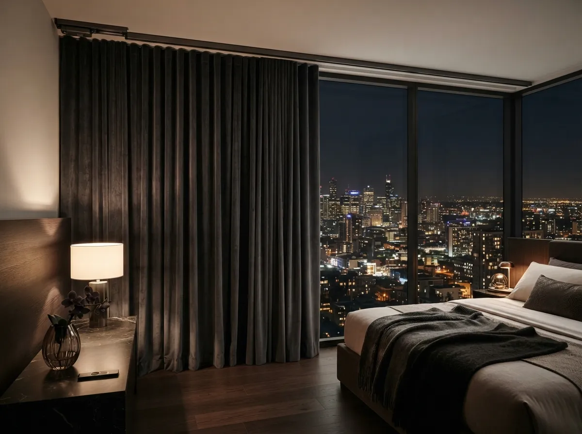 High-Quality Motorized Curtains Dubai