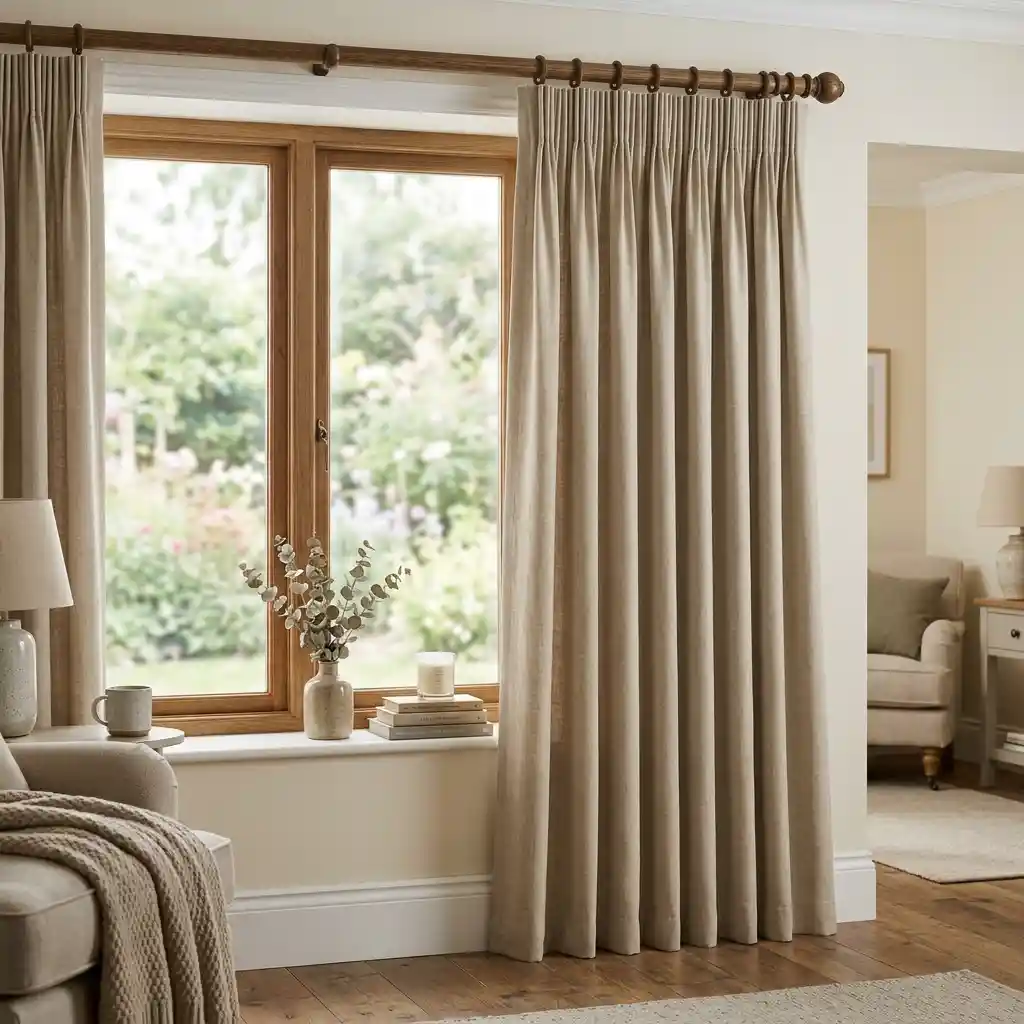 Premium Pencil Pleat curtains