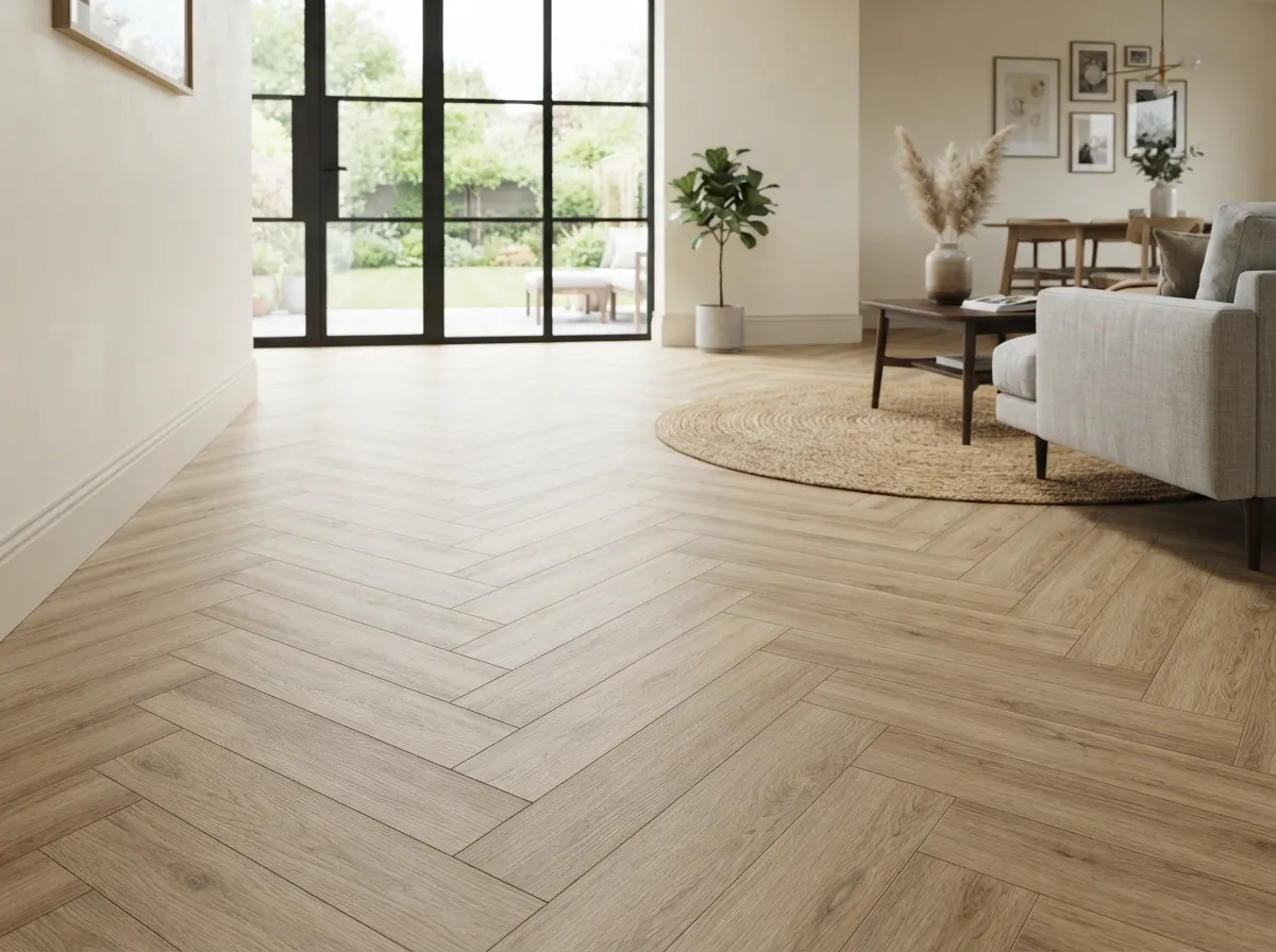 Premium Herringbone Flooring Dubai