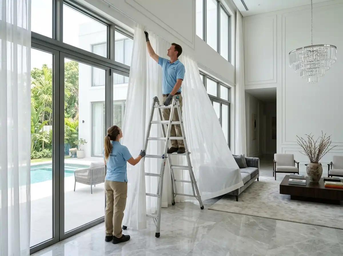 sheer-curtain-installation-dubai