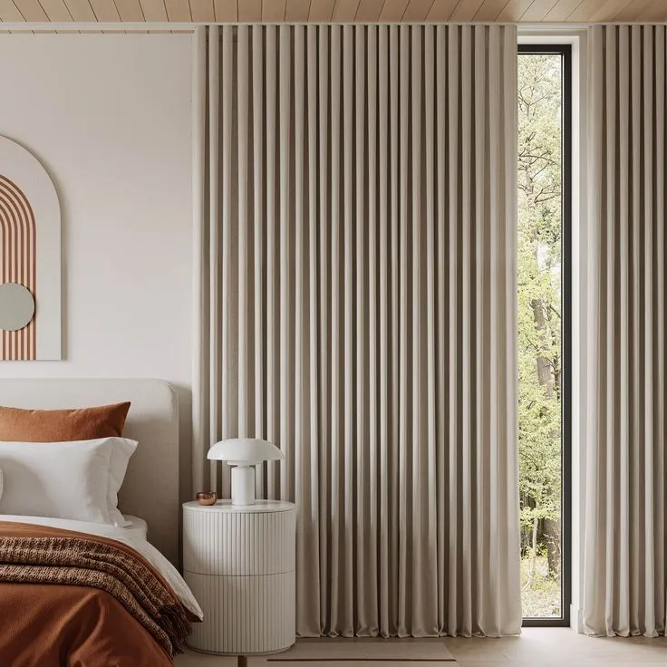 Soundproof wave Curtains Dubai