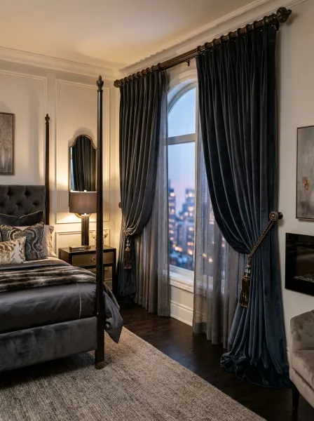 Quality Bedroom Curtains Dubai