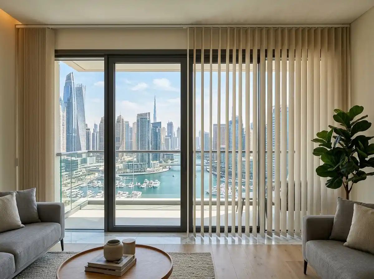 Vertical Blinds for Sliding Doors Dubai