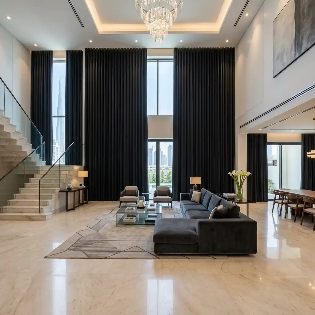 Premium Blackout Curtains Dubai