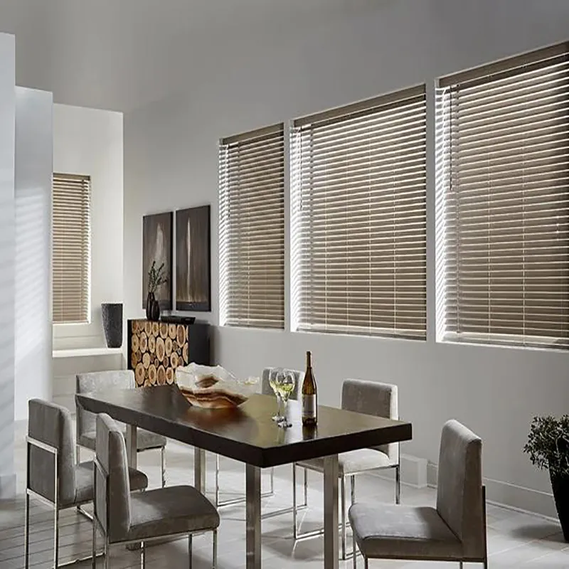 Modern Wooden Blinds Dubai
