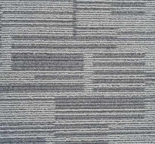 Silver Linear Carpet