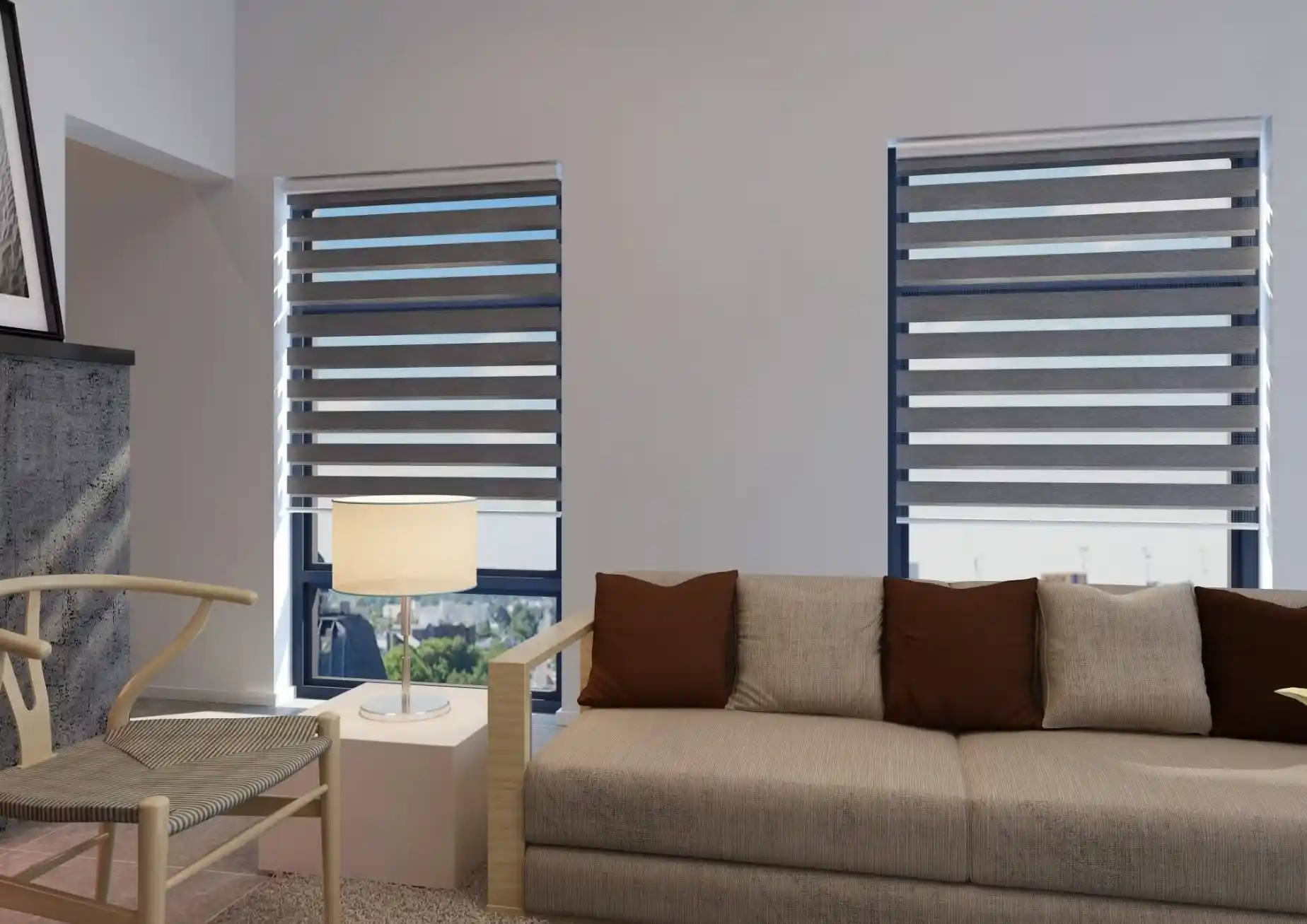 Day and Night Blackout Blinds Dubai