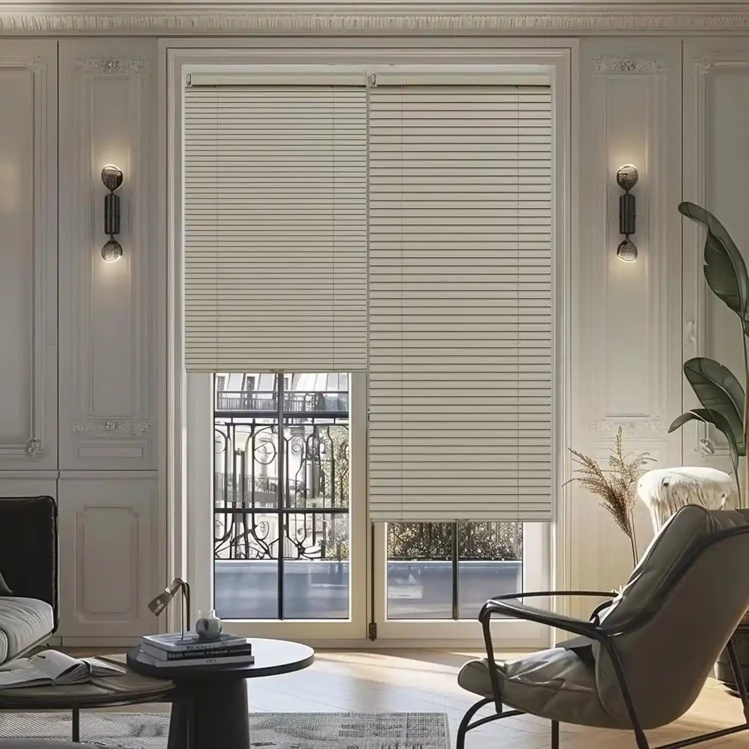 Double Layer Blackout Blinds Dubai