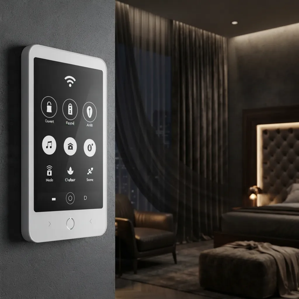 Mobile Control Motorized Curtains Dubai