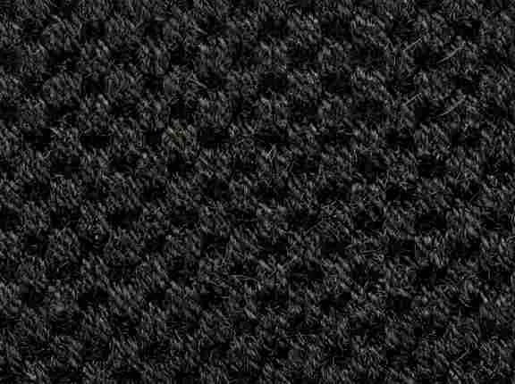 Deep Black Looped Sisal