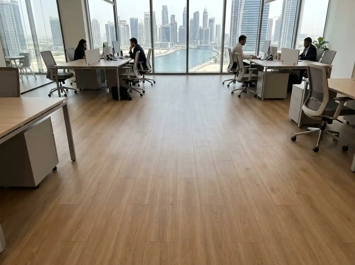 Commercial flooring installation dubai