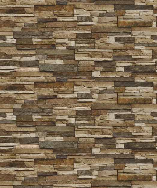Brown Stacked Stone