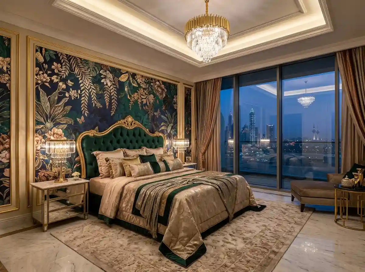 Floral Bedroom Wallpaper Dubai