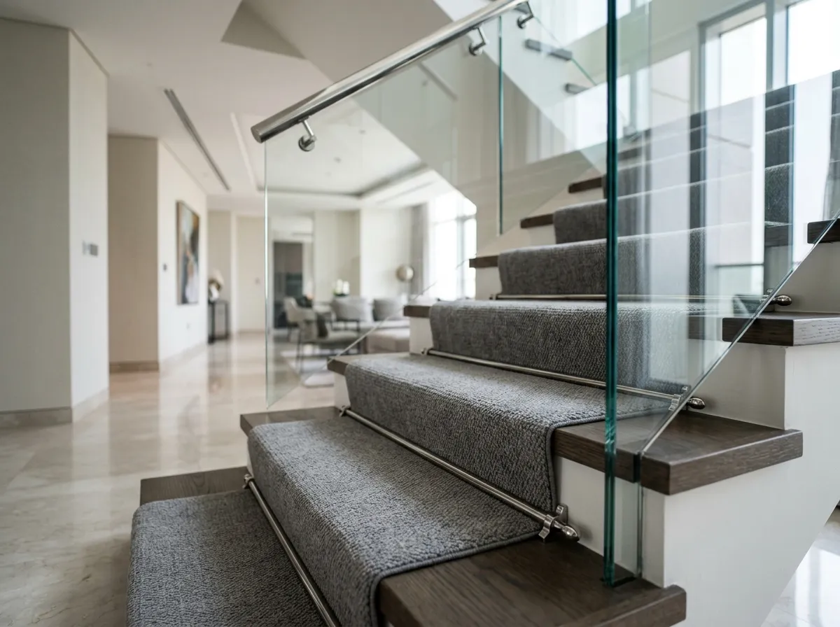 Satin Nickel Stair Rods