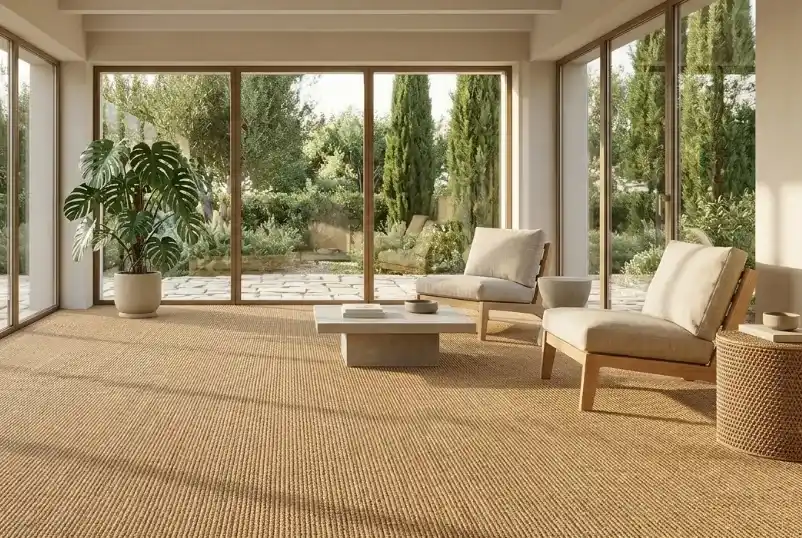 Honey Straw Outdoor Carpet Dubai