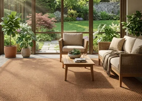 Desert Zigzag outdoor carpet Dubai for patios and terraces